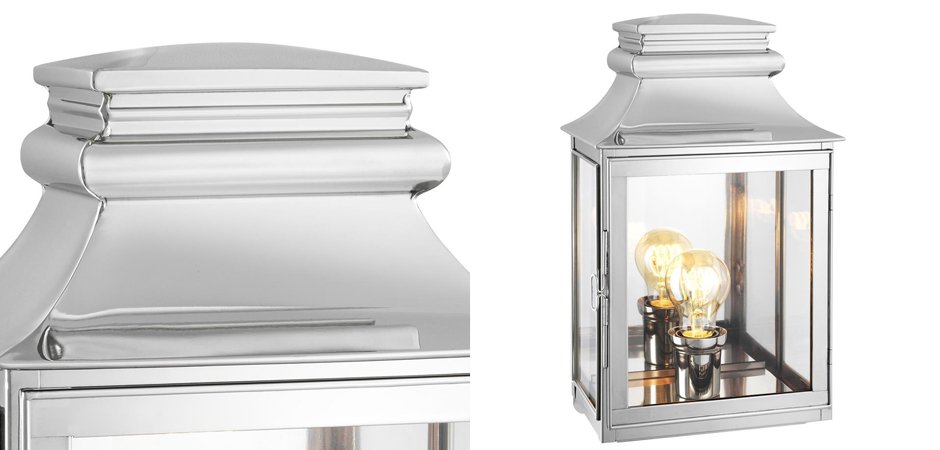 Бра Eichholtz Wall Lamp Primo L Nickel - Loft-Concept в Красноярске