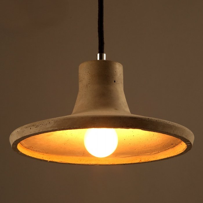 Подвесной светильник Art Concrete Plate Подвесной светильник Art Concrete Plate в Красноярске | Loft Concept
