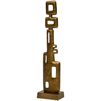 Арт-объект Brass Abstract Composition Латунь Арт-объект Brass Abstract Composition Латунь в Красноярске | Loft Concept