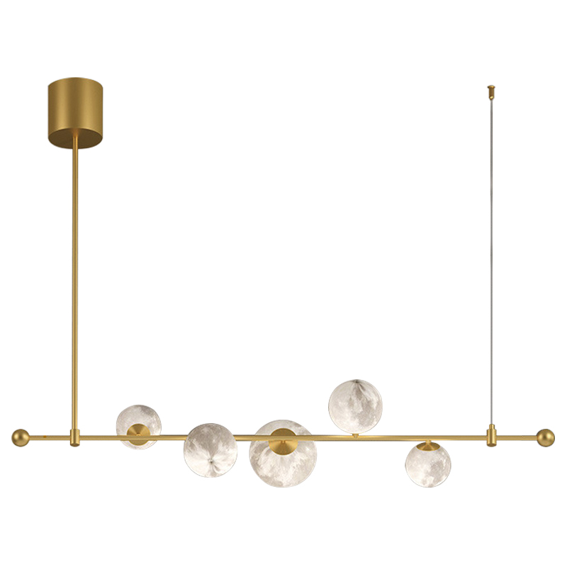 Светильник Tech Lighting Modern Rail Geometric Linear Suspension 5 Gold Белый Золотой Светильник Tech Lighting Modern Rail Geometric Linear Suspension 5 Gold Белый Золотой в Красноярске | Loft Concept