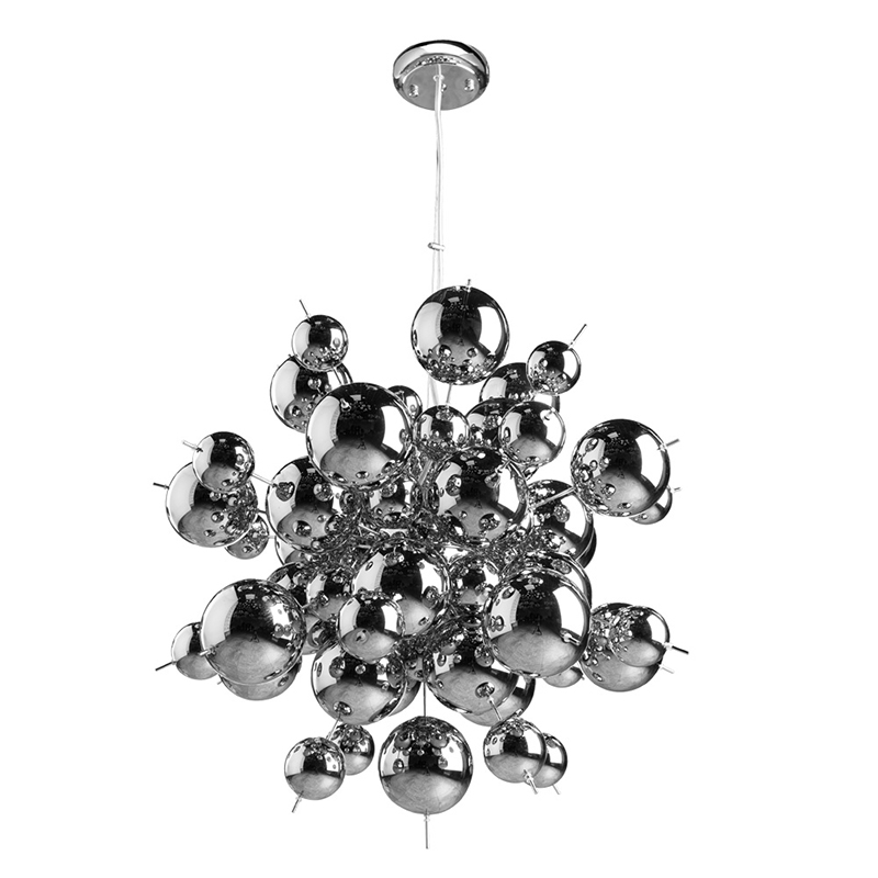 Люстра Bubbles of Mercury Chandelier Темный хром Люстра Bubbles of Mercury Chandelier Темный хром в Красноярске | Loft Concept