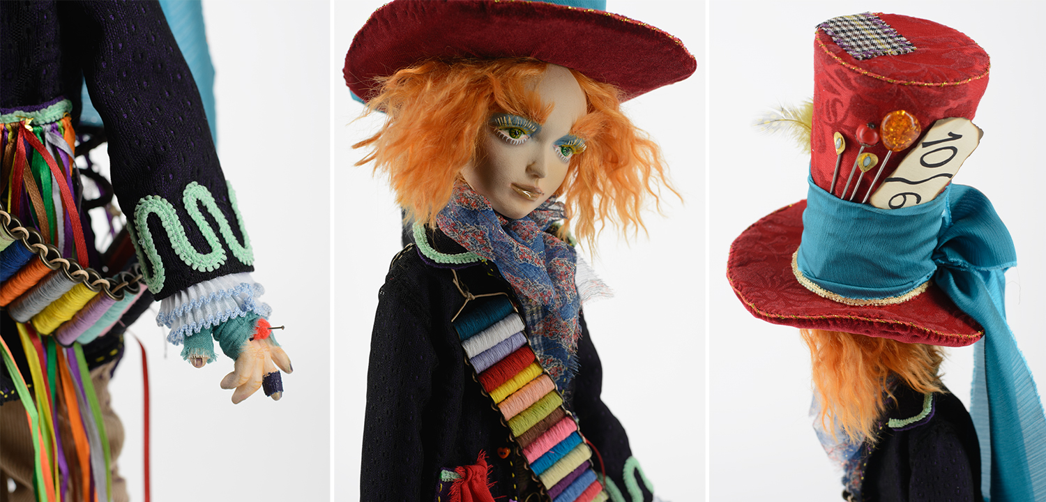Авторская кукла Шляпник - фото