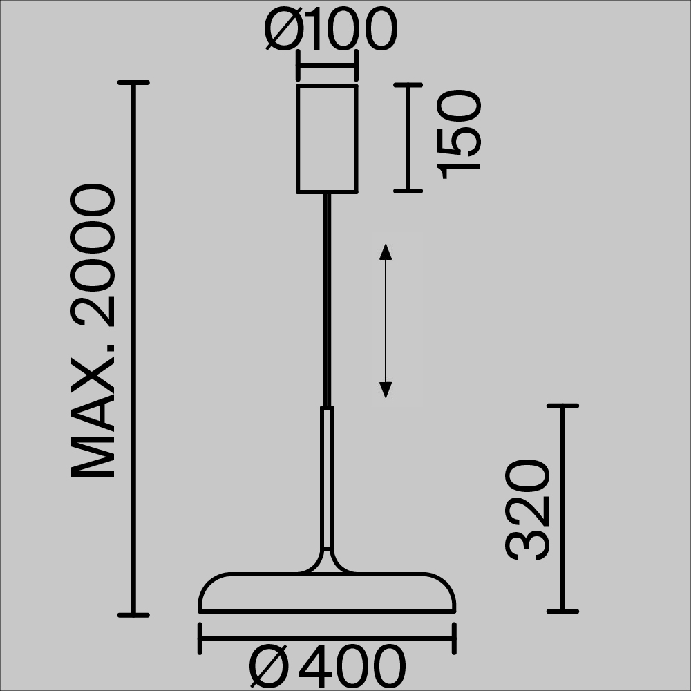 Подвесной светильник Gerhard 3000К 39Вт в Красноярске