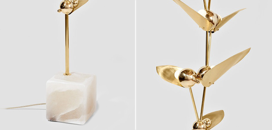 Торшер LAVRA Floor Lamp Gold Торшер LAVRA Floor Lamp Gold - Loft-Concept в Красноярске