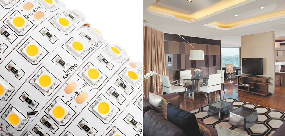 Светодиодная лента 14,4W/m 60LED/m 5050SMD 24V PRO теплый белый 5M Светодиодная лента 14,4W/m 60LED/m 5050SMD 24V PRO теплый белый 5M - Loft-Concept в Красноярске