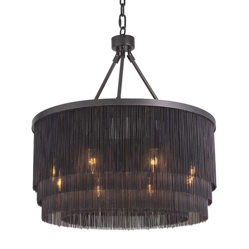 Люстра Eichholtz Chandelier Tissot S Темная бронза Люстра Eichholtz Chandelier Tissot S Темная бронза в Красноярске | Loft Concept