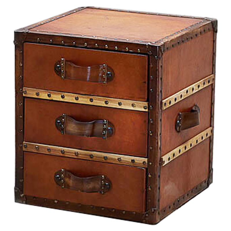 Тумба Vintage Chest Brown Loft Nightstand Коричневый Тумба Vintage Chest Brown Loft Nightstand Коричневый в Красноярске | Loft Concept