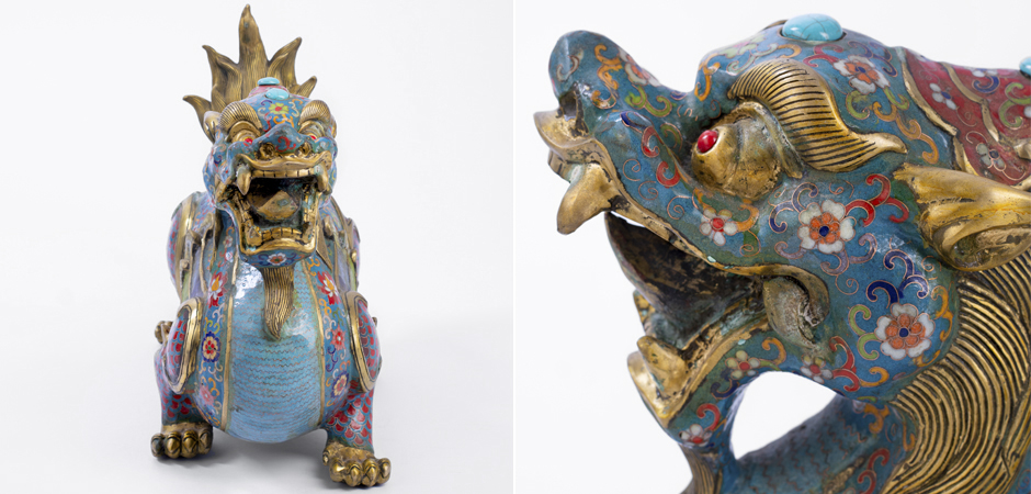 Большой Бронзовый Китайский дракон - Loft-Concept в Красноярске