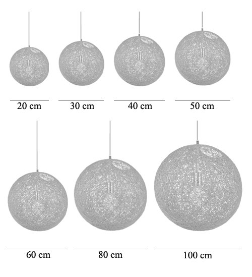 Подвесной светильник The Random Light Brown 40 в Красноярске