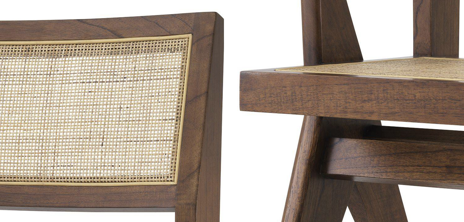 Стул Eichholtz Chair Niclas With Desk brown - фото