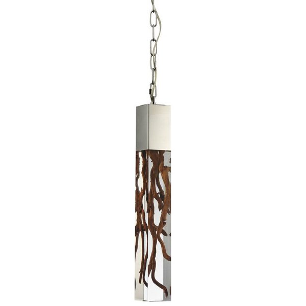 Подвесной светильник Bleu Nature KISIMI Pendant Lamp Белый Коричневый Подвесной светильник Bleu Nature KISIMI Pendant Lamp Белый Коричневый в Красноярске | Loft Concept