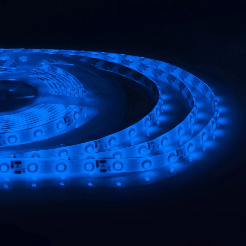 Светодиодная влагозащищенная лента 4,8W/m 60LED/m 3528SMD синий Белый Светодиодная влагозащищенная лента 4,8W/m 60LED/m 3528SMD синий Белый в Красноярске | Loft Concept