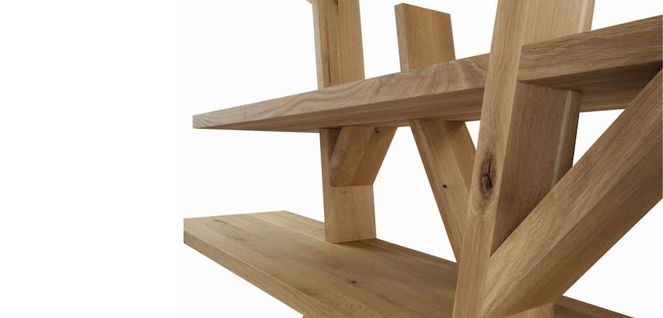 Стеллаж LEGEND BOOKCASE - NATURAL - Loft-Concept в Красноярске