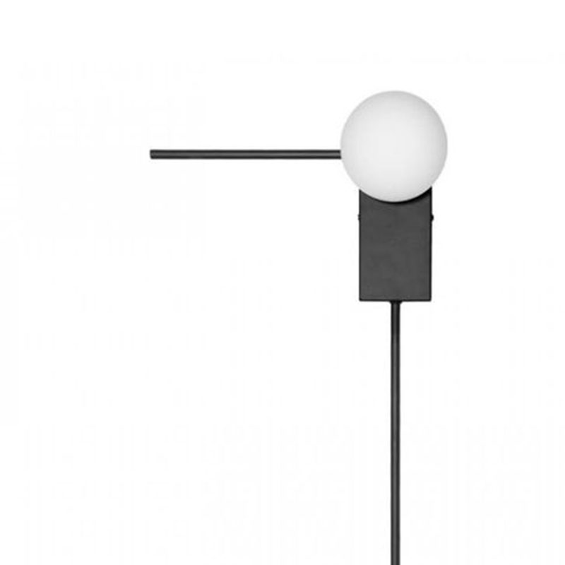 Бра Direct Rays Black 85 см Белый Черный Бра Direct Rays Black 85 см Белый Черный в Красноярске | Loft Concept