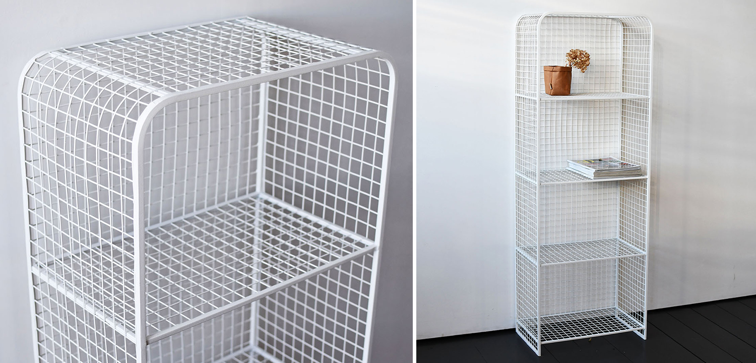 Стеллаж Rufus Industrial Metal Rust Rack - фото