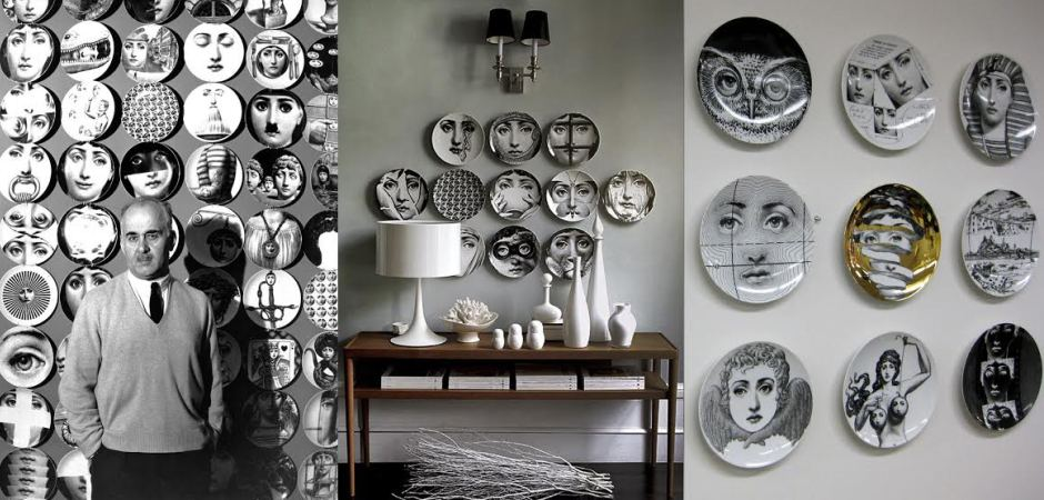 Декоративная тарелка Fornasetti 30.CR.BW.R01-194 - Loft-Concept в Красноярске