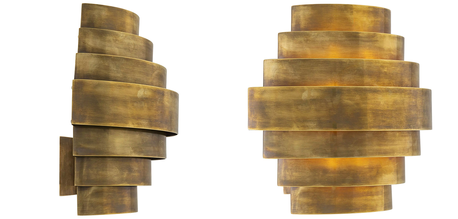 Бра Eichholtz Wall Lamp Rizzi Double - фото №1