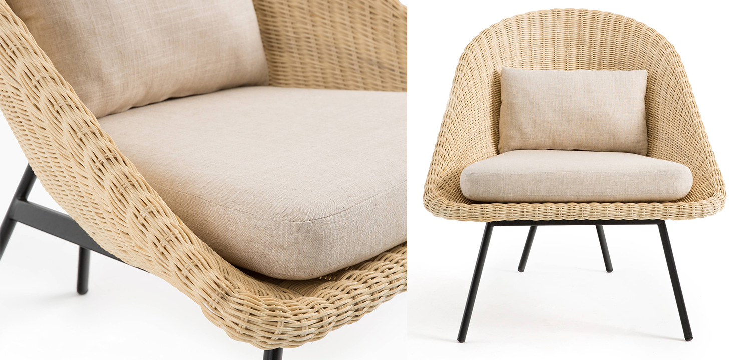 Кресло Marcu Wicker Chair - фото №1