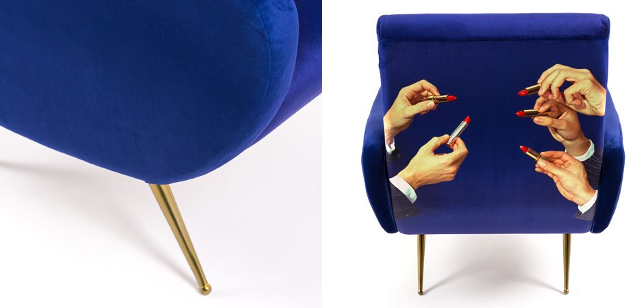 Кресло Seletti Armchair Lipsticks - фото №2