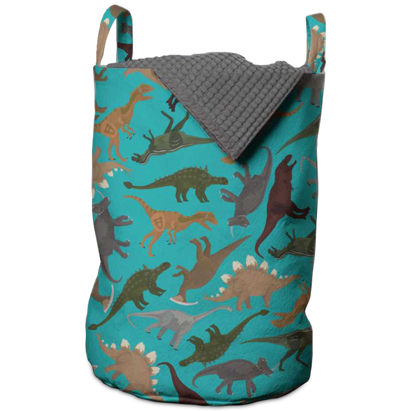 Корзина Turquoise Dinosaurs Basket Мульти Корзина Turquoise Dinosaurs Basket Мульти в Красноярске | Loft Concept