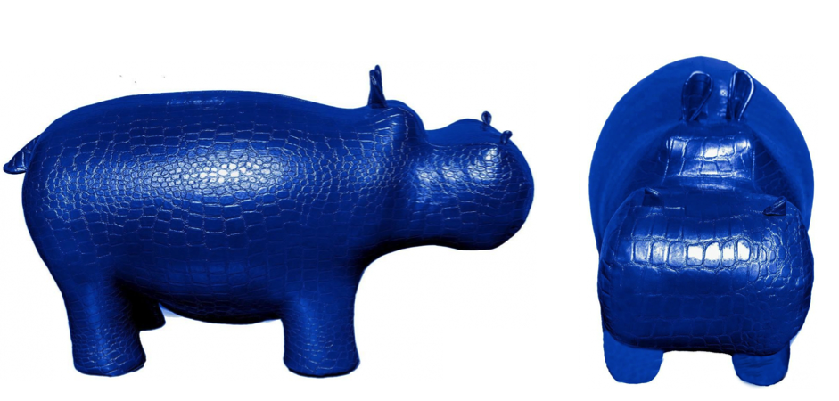 Пуф Бегемот Poof Hippo blue - Loft-Concept в Красноярске