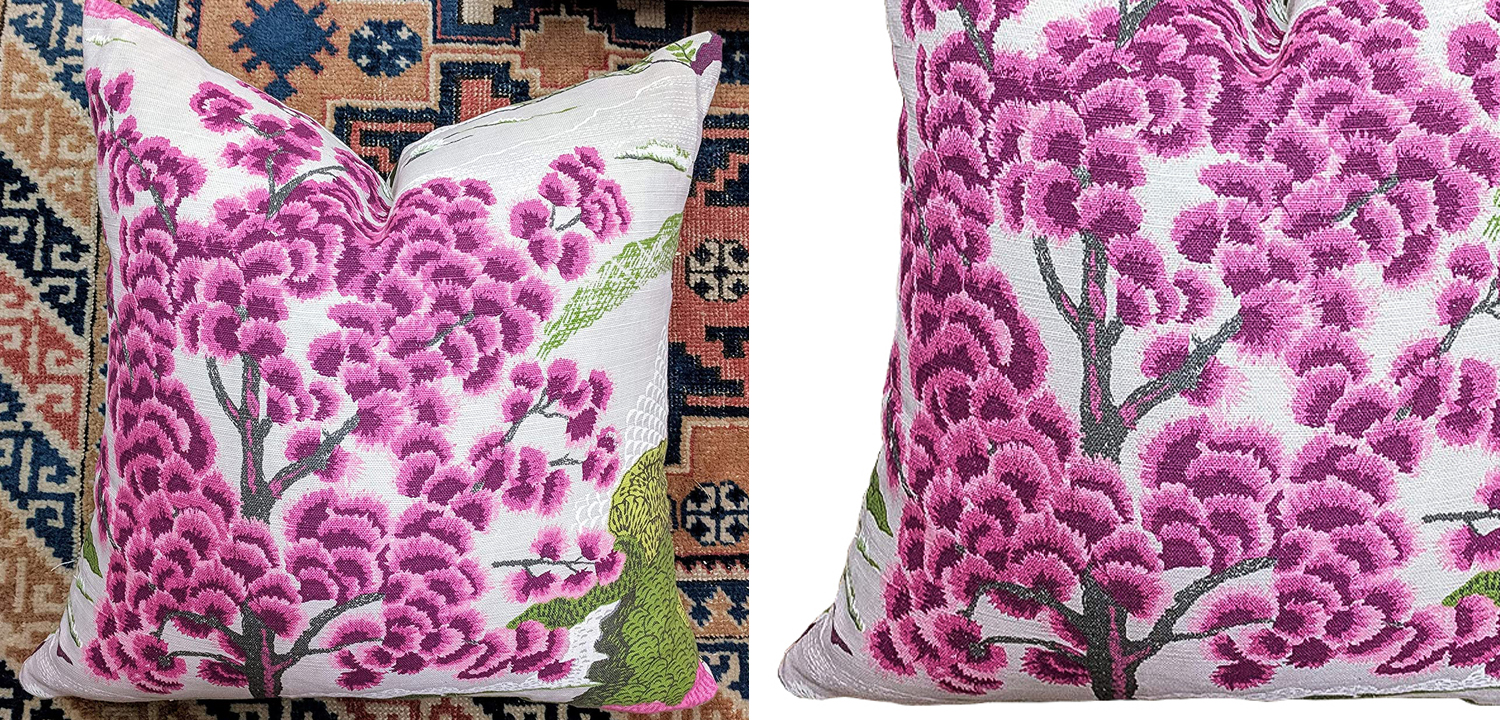 Подушка Purple Inflorescences - фото