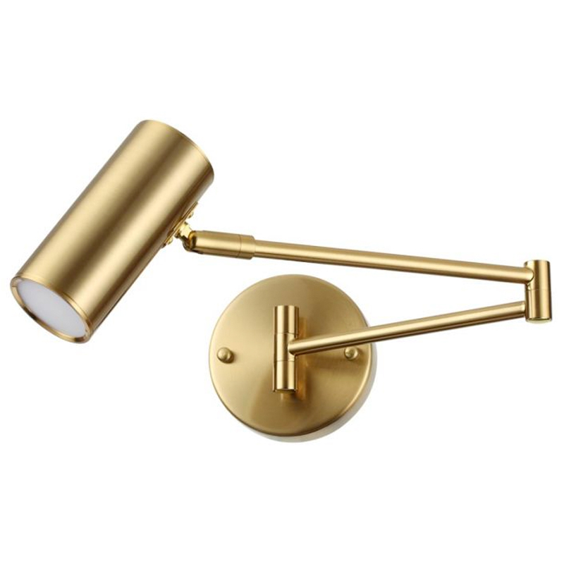 Бра поворотное Trumpet Wall Lamp Золотой в Красноярске | Loft Concept 