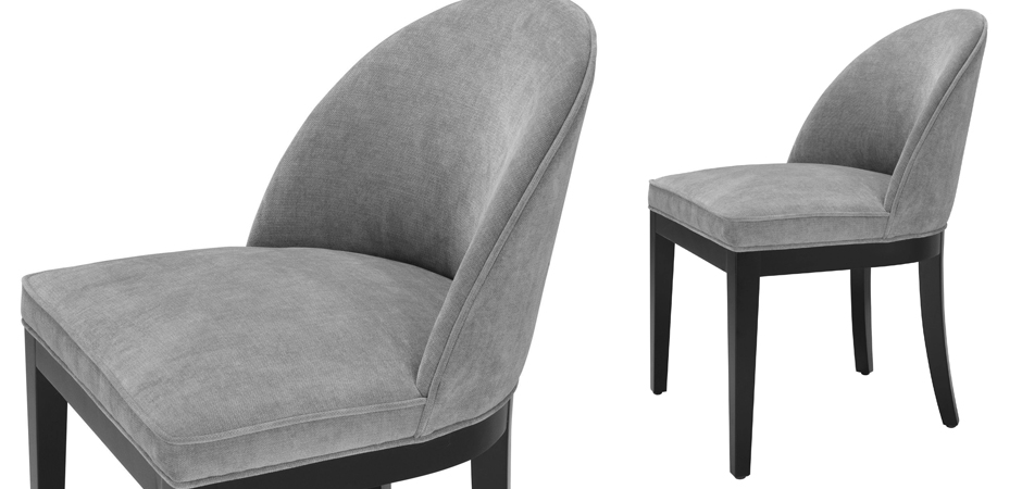 Стул Eichholtz Dining Chair Fallon grey Стул Eichholtz Dining Chair Fallon grey - Loft-Concept в Красноярске