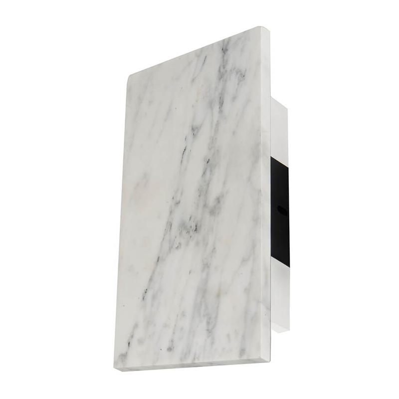 Бра Jordy Marble Slab Wall Lamp Черный Светло-серый Бра Jordy Marble Slab Wall Lamp Черный Светло-серый в Красноярске | Loft Concept