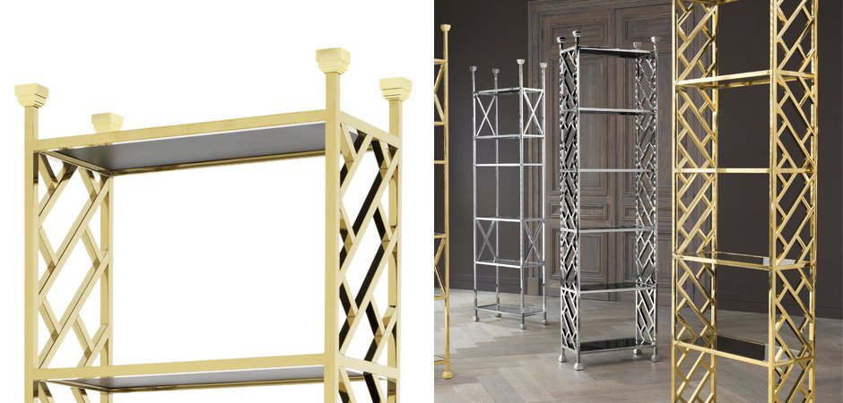 Стеллаж Eichholtz Cabinet Skyler Стеллаж Eichholtz Cabinet Skyler - Loft-Concept в Красноярске