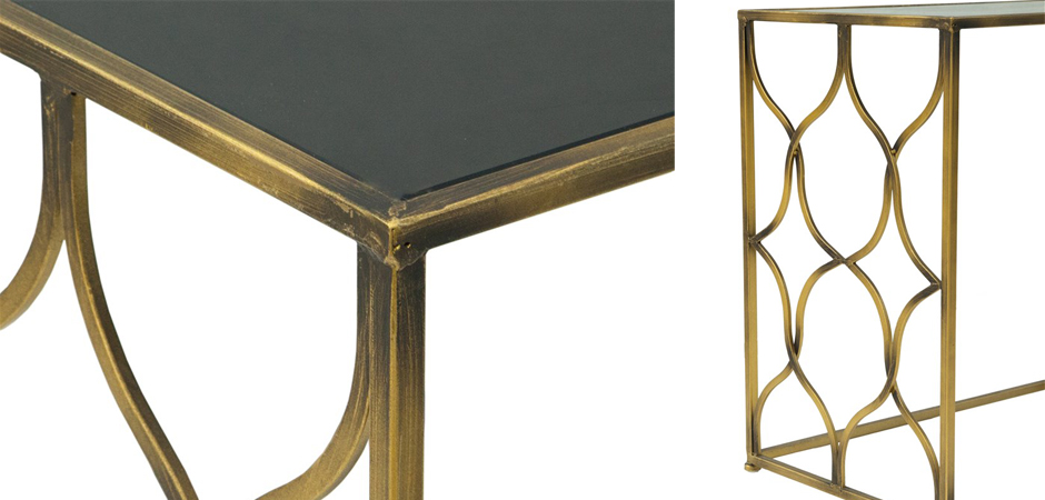 Консоль Golden Broken Rhombuses - Loft-Concept в Красноярске