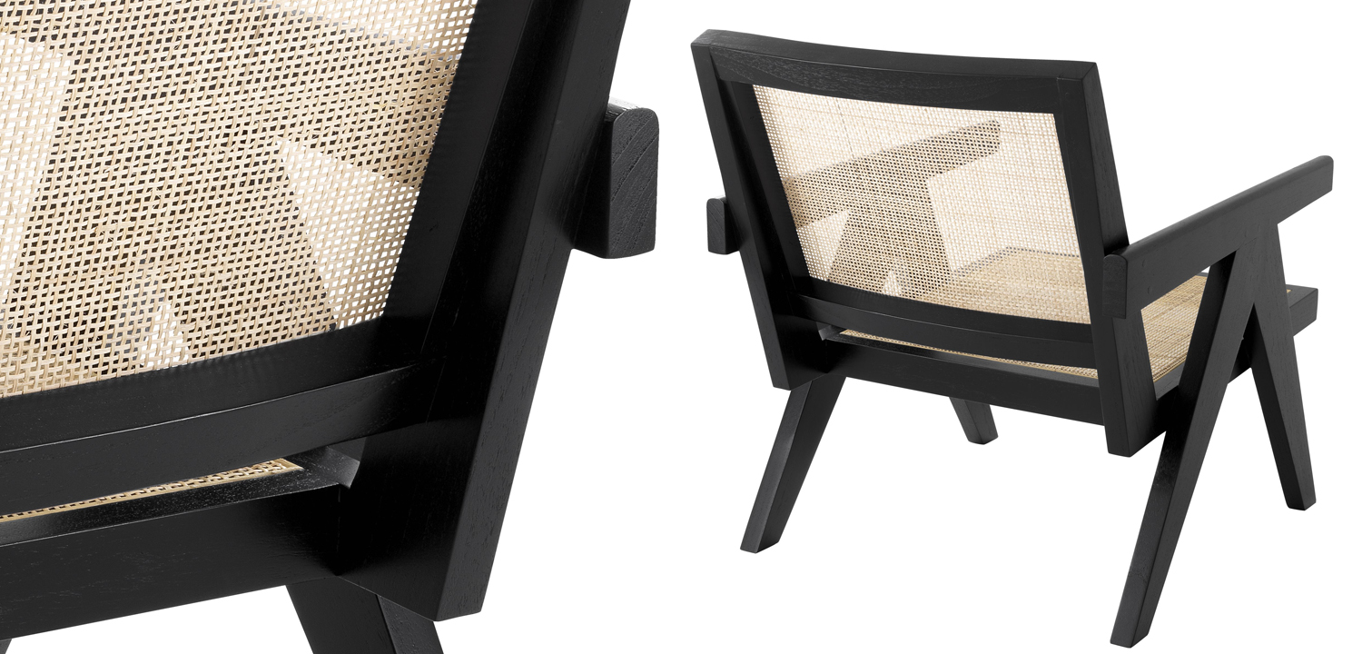 Кресло Eichholtz Chair Aristide black - фото №1