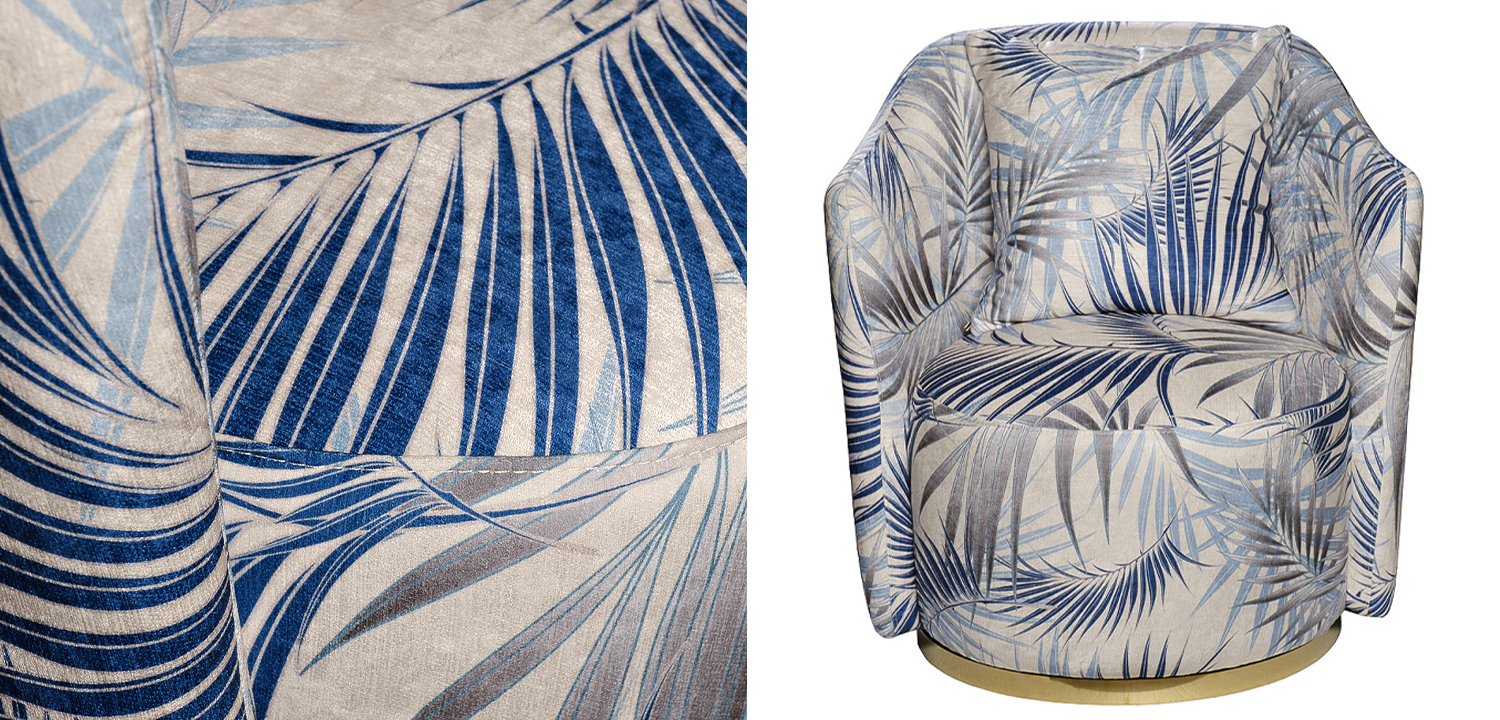 Кресло Foliage Grey Armchair - фото №1