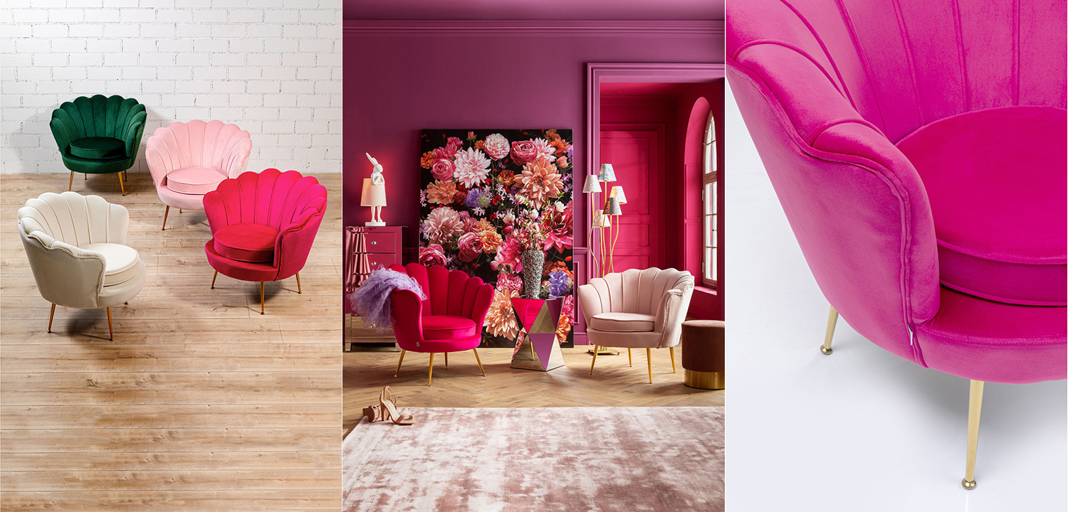 Кресло Bright Pink Meringue - фото