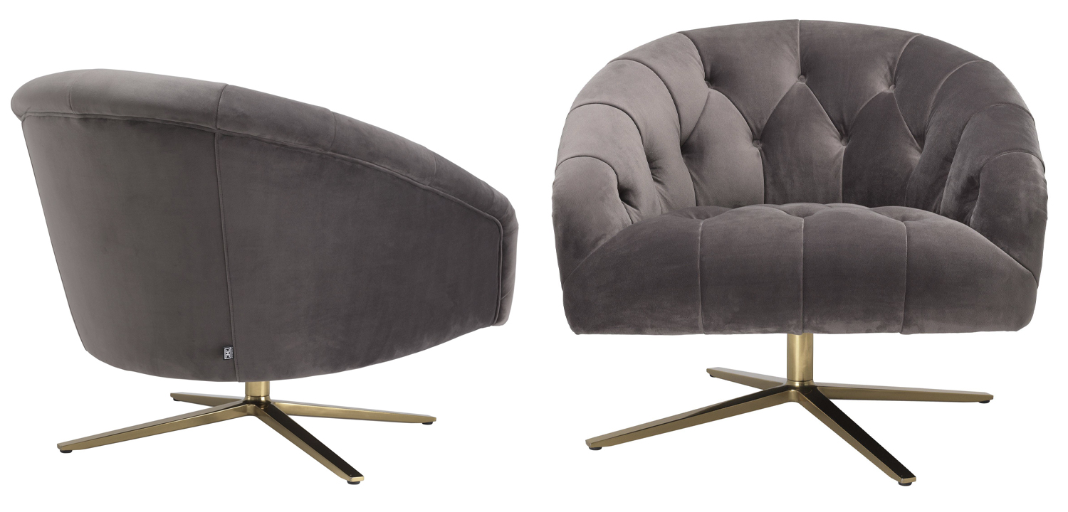 Кресло Eichholtz Swivel Chair Gardner - фото