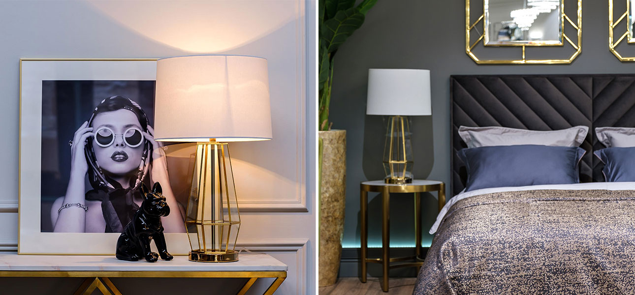 Настольная лампа The geometry of the golden light - фото №2