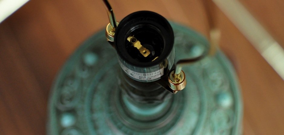 Настольная лампа Восточная медь - фото №2