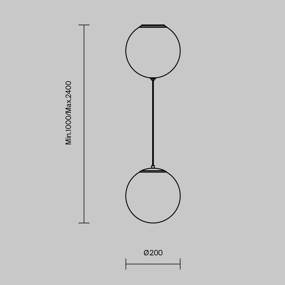 Подвесной светильник Twins 20Вт 3000К в Красноярске