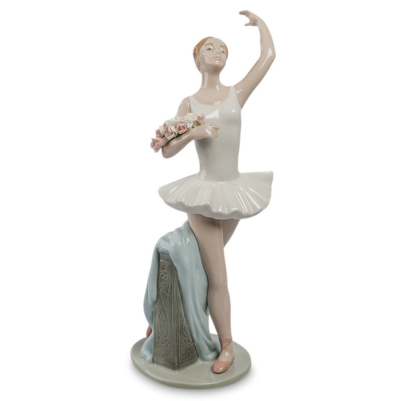 Статуэтка фарфоровая Прима-балерина Charming Statuette Белый Розовый Серо-голубой Бежевый Серый Статуэтка фарфоровая Прима-балерина Charming Statuette Белый Розовый Серо-голубой Бежевый Серый в Красноярске | Loft Concept