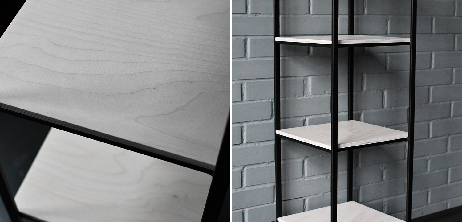 Стеллаж Shay Industrial Metal Rust Rack - фото