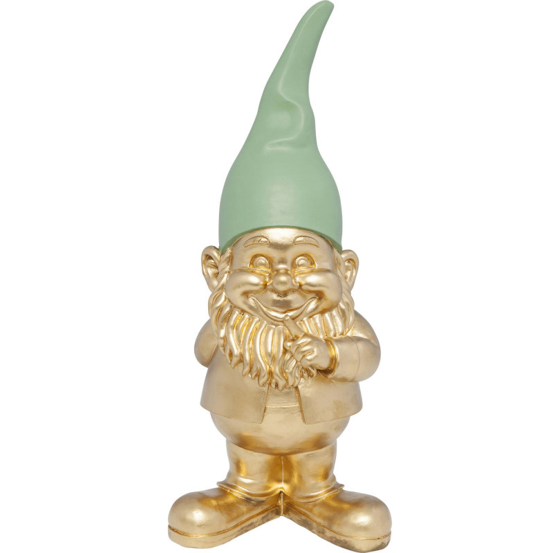 Статуэтка Golden Standing Gnome Золотой Статуэтка Golden Standing Gnome Золотой в Красноярске | Loft Concept