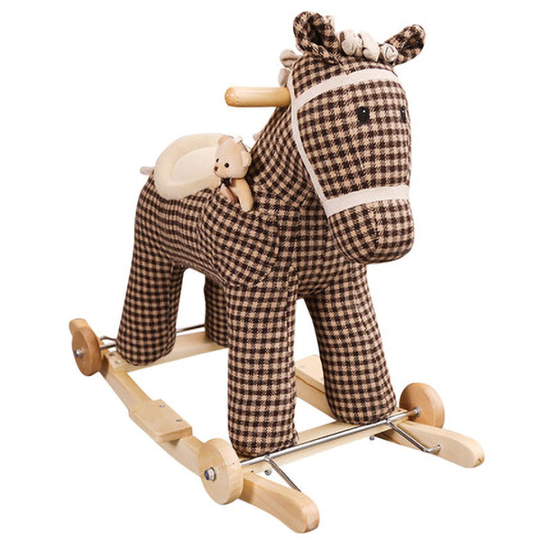 Лошадка-качалка Harry Pony Коричневый Лошадка-качалка Harry Pony Коричневый в Красноярске | Loft Concept