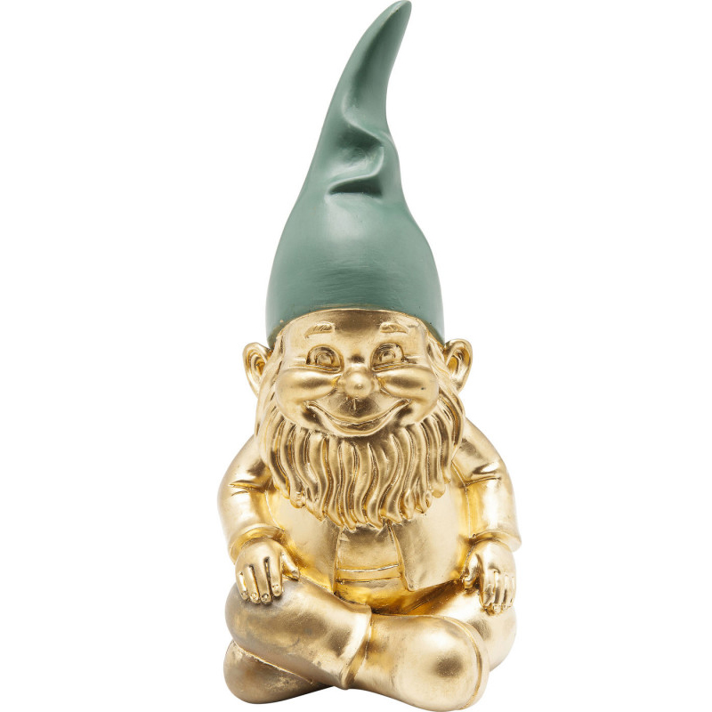 Статуэтка Golden Sitting Gnome Золотой Статуэтка Golden Sitting Gnome Золотой в Красноярске | Loft Concept