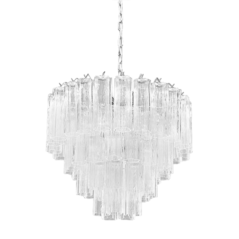 Люстра Touchet Chandeliers Хром Прозрачный Люстра Touchet Chandeliers Хром Прозрачный в Красноярске | Loft Concept