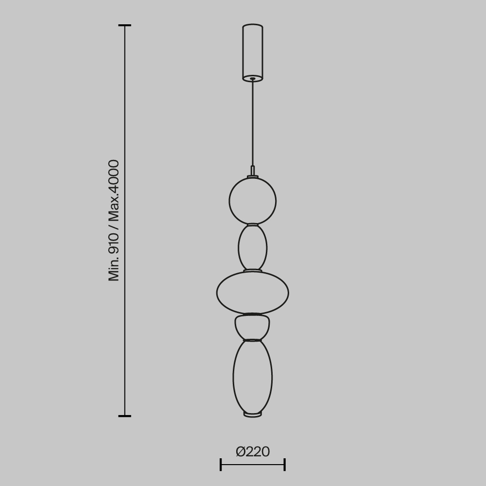 Подвесной светильник Adore LED 3000K 23Bт  в Красноярске