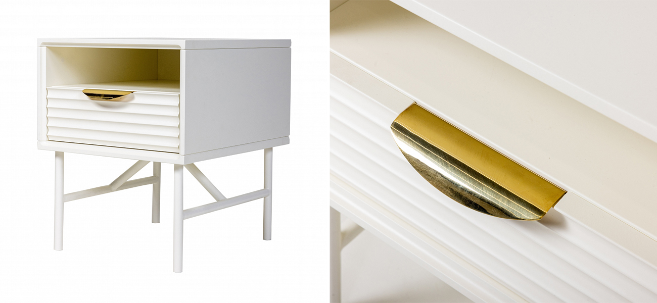 Тумба Antique Order Белая - фото