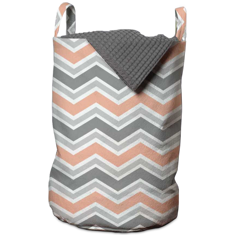 Корзина Gray Chevron Basket Мульти Корзина Gray Chevron Basket Мульти в Красноярске | Loft Concept
