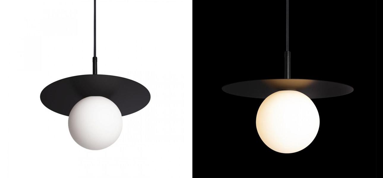 Подвесной светильник MATISSE Black 25 см - фото №2