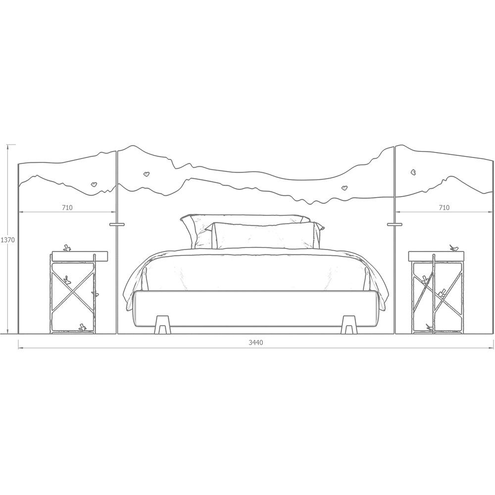 Кровать Okinawa в Красноярске