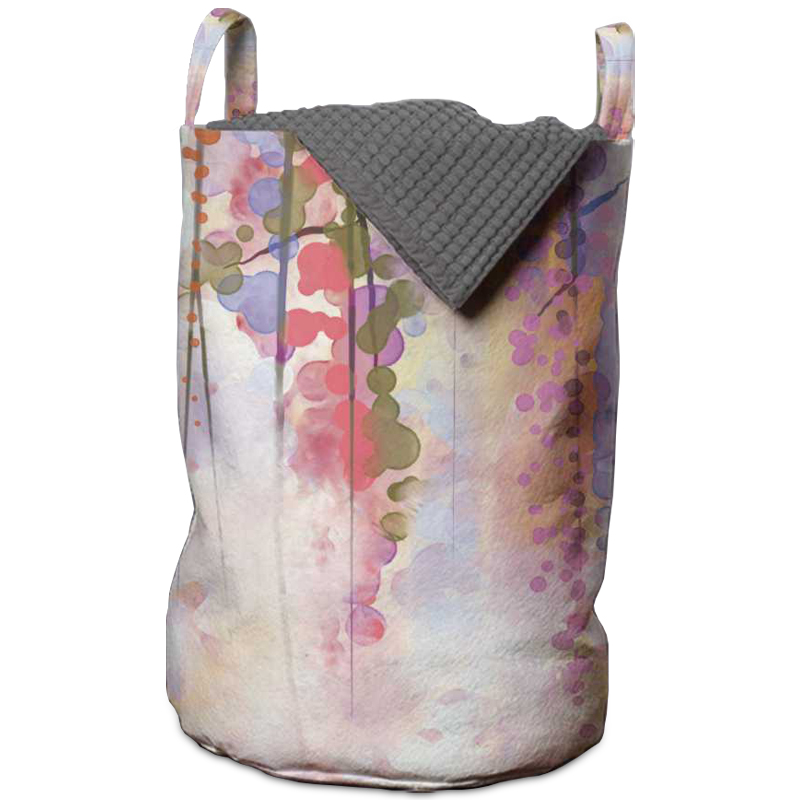 Корзина Purple Watercolor Basket Мульти Корзина Purple Watercolor Basket Мульти в Красноярске | Loft Concept